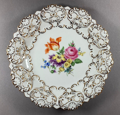 Schöner meissen prunkteller - meissen,