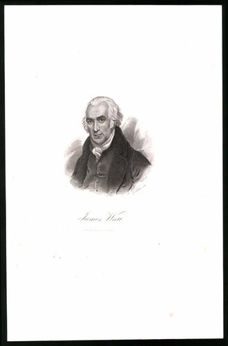 Lithographie james watt - lithographie,
