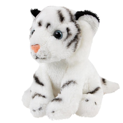 Kuscheltier tiger weiß klein - weiß,