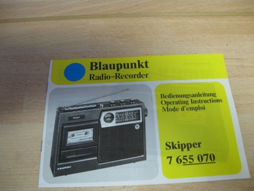 Blaupunkt kofferradio skipper - blaupunkt,
