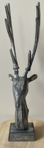 Deko figur statue hirsch - figur,