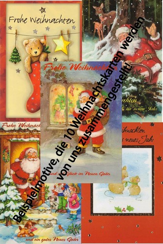 Weihnachtskarten set - weihnachtskarten, set-10