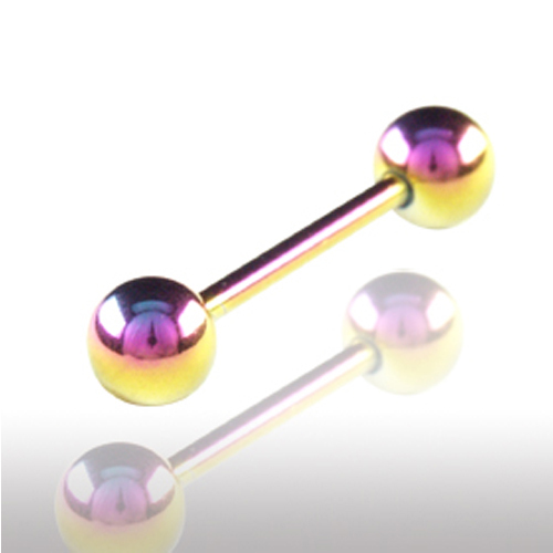 6mm regenbogen piercing stab - 1.6mm,