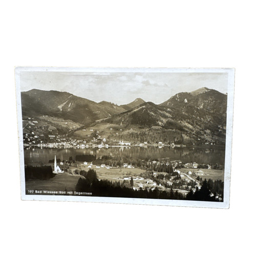 Postkarte bad wiessee - postkarte, ak