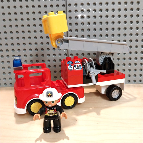 Lego duplo feuerwehrauto - duplo,