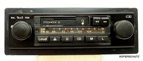 Oldtimer-Autoradio-Raritäten
