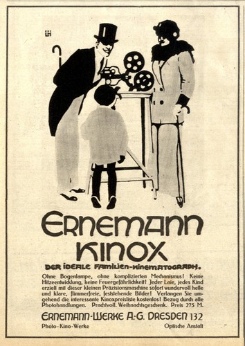 Ernemann kinox kinematograph - kinox,