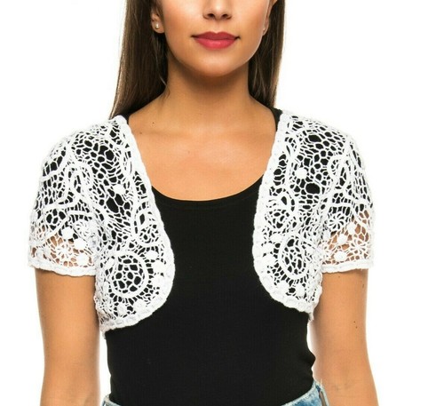 Bolero brautstola aus - bolero,