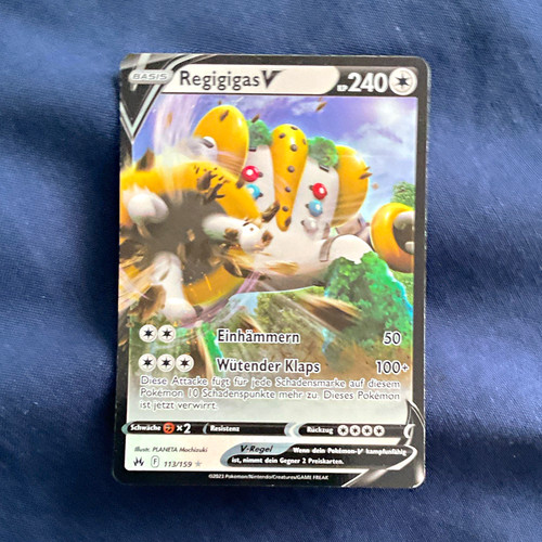 Pokémon tcg regigigas - regigigas, v