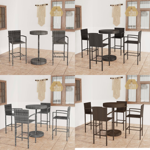 Gartenbar set lounge - gartenbar-set,