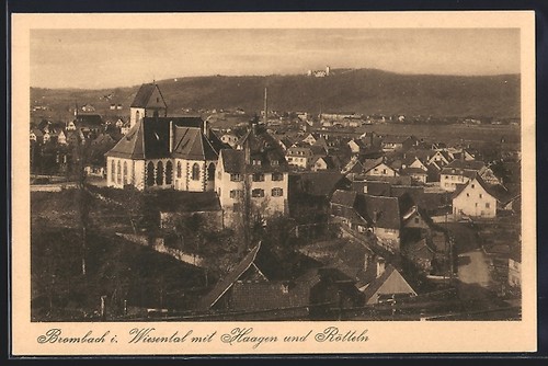 Brombach wiesental kirche - brombach,