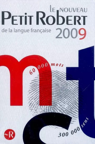 Nouveau petit robert - nouveau,