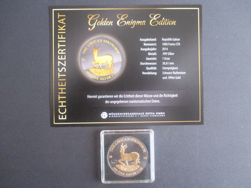 Golden enigma oz silber - enigma,