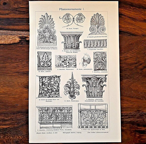 Alte lithographie - alte,