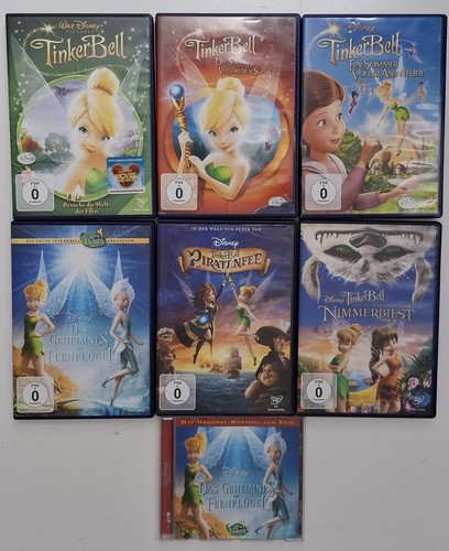 Dvd tinker bell 1 x - +,
