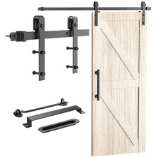Schiebetürbeschlag set mit - set,