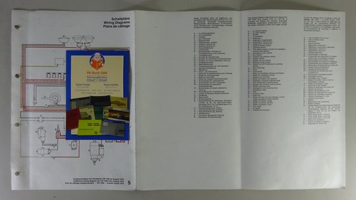 Elektrischer schaltplan - schaltplan, vw