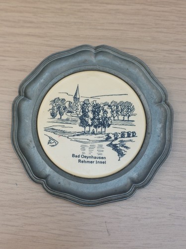 Wandteller zinn bad oeynhausen - wandteller,