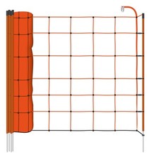 50m elektrozaun netz - elektrozaun-netz, orange
