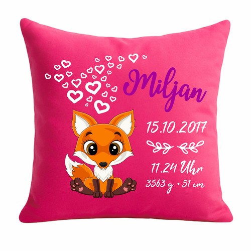 Kissen 40x40 personalisiert