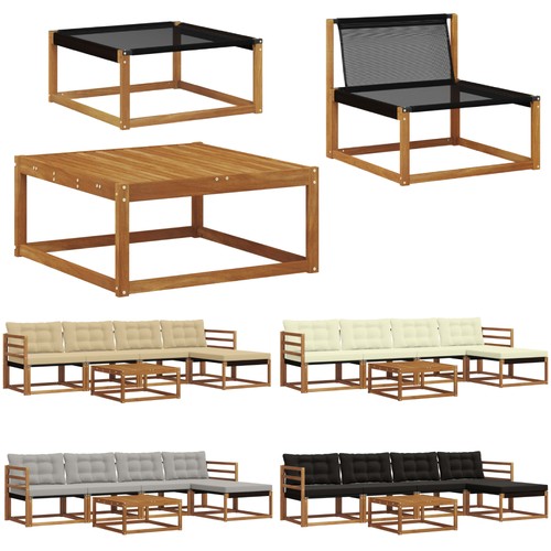 Tlg gartensofa set - 6-tlg., mit