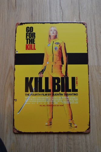 Kill bill blechschild - bill,