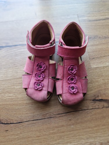 Pompom leder sandalen - leder,