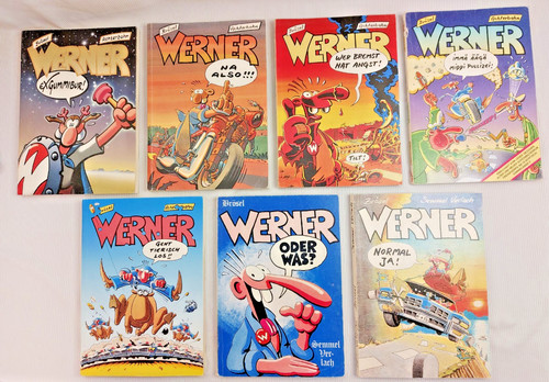 Werner beinhart comic - werner,