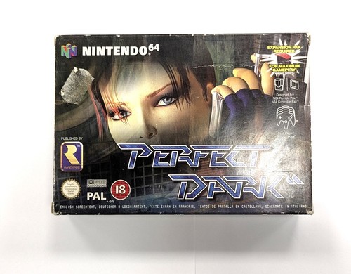Perfect dark n64 mit ovp - ovp, gut