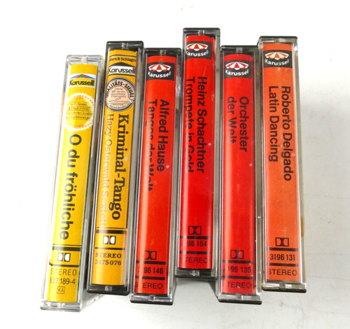 Bespielte musikkassetten - 6,