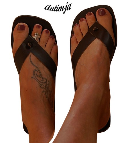 Sandale zehentrenner - sandale,