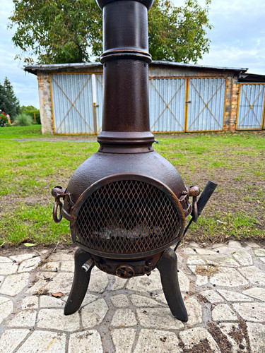 Terrassenofen metall antik - terrassenofen,