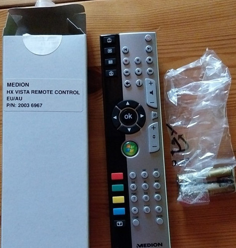 Medion vista remote - vista, control
