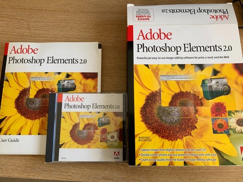 Adobe photoshop elements 0 - photoshop, 2.0