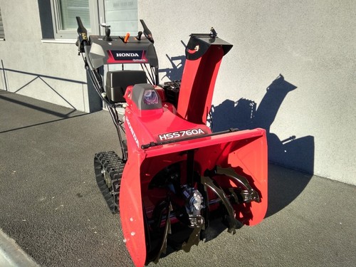 Honda hss 760a schneefräse - hss,