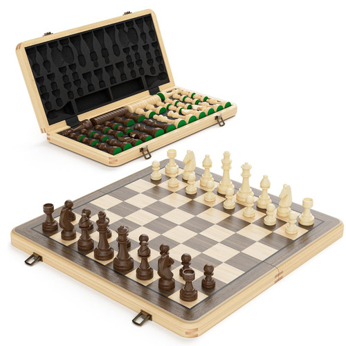 Holz klapp schach - holz,