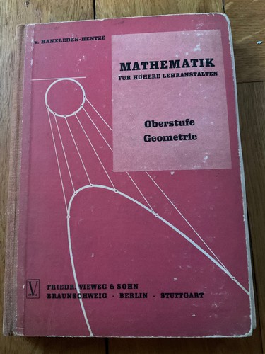Mathematik für höhere - mathematik,