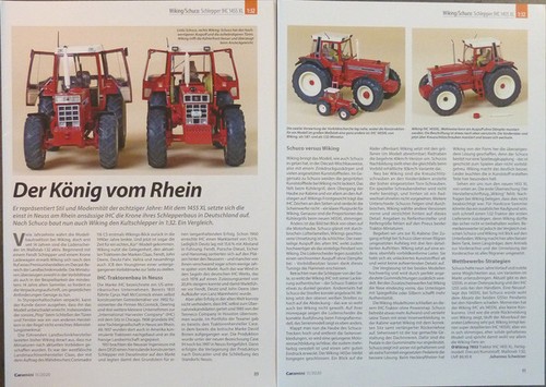 Ihc 1455 trecker schlepper - 1455,