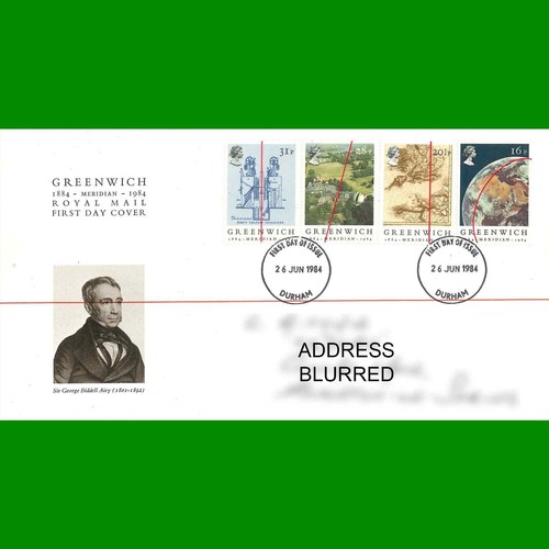Fdc greenwich meridian - fdc,