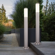 2x Stehlampe Außen