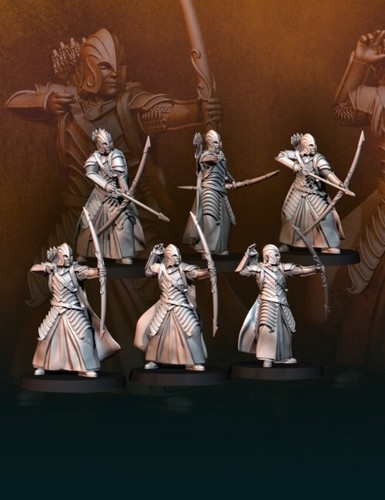 Bloody elves mit bogen - elves,