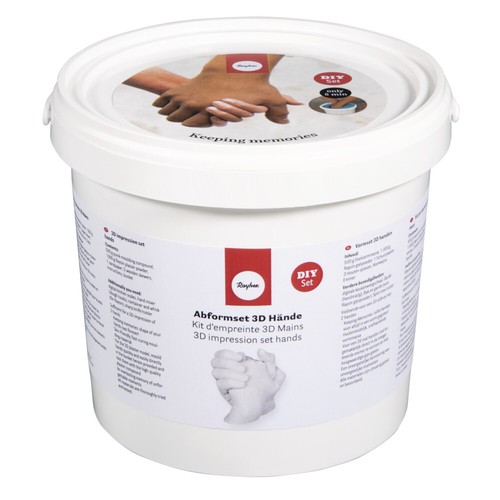 Abformset hände 500g - 3d,