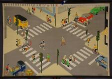 Schulwandkarte Rollbild