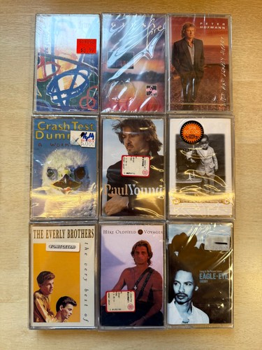 Musikkassetten - (mc), (alben)