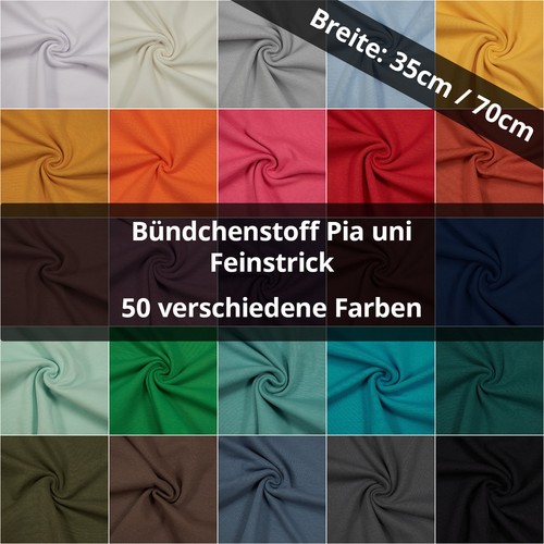 Bündchenstoff pia - bündchenstoff,