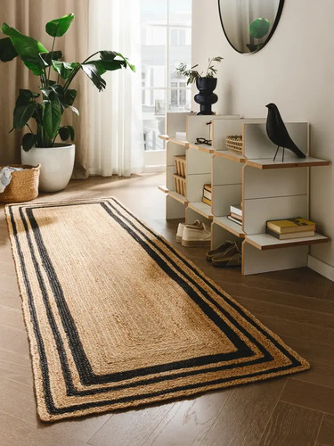 Läufer jute teppich - läufer,