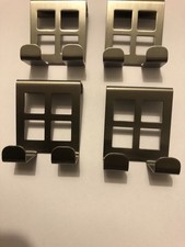 4 Türhaken - Garderobenhaken