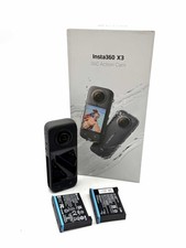 INSTA360 ONE X3 360-Grad-Action-Kamera schwarz