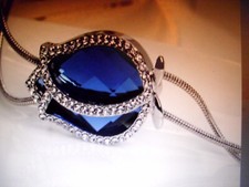 Modeschmuck Kristall Halskette