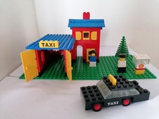 Lego 368 taxi garage vintage - lego,